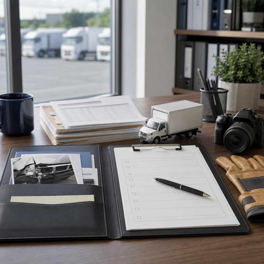 Organized fleet incident response and documentation materials