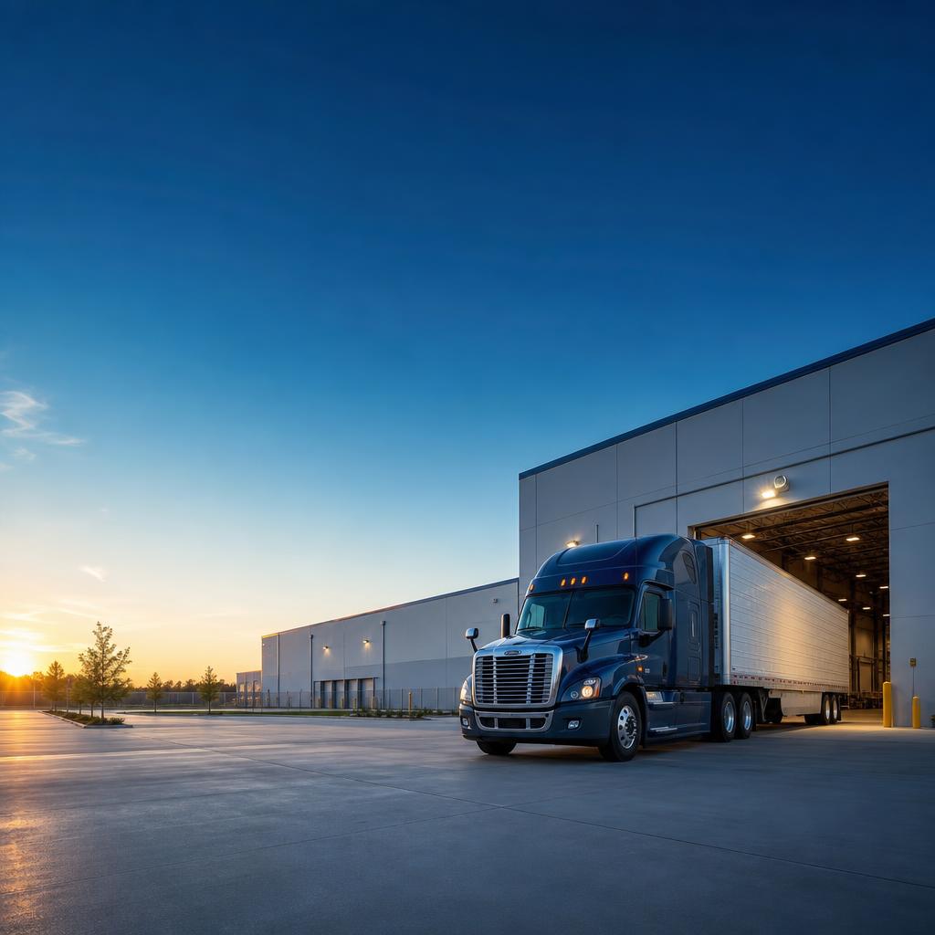 Santa Ana, California trucking and freight